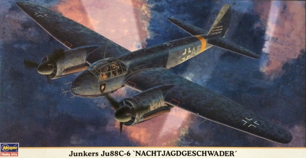 00852  авиация  Junkers Ju88C-6 "Nachtjagdgeschwader"  (1:72)