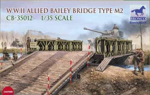 CB35012  наборы для диорам  WWII Allied Bailey Bridge Type M2 (1:35)