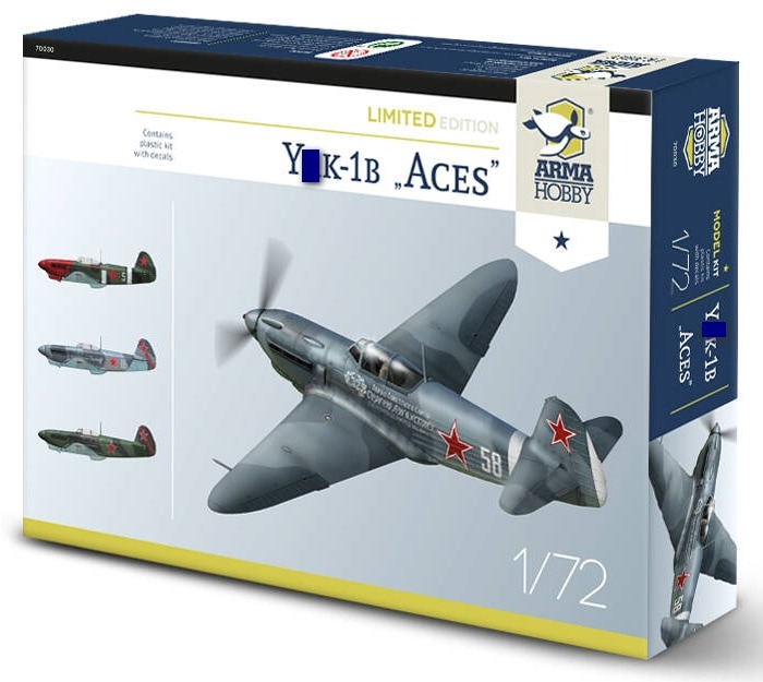 70030  авиация  Y@K-1b "Aces" Limited ed.  (1:72)