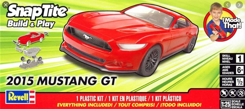 11694  автомобили и мотоциклы  2015 Mustang GT  (1:25)