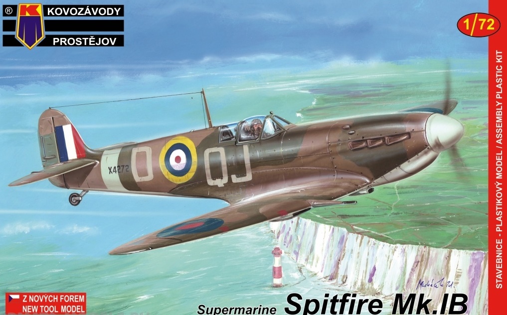KPM0055  авиация  Supermarine Spitfire Mk.IB  (1:72)