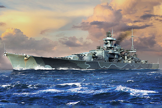 06737  флот  German Scharnhorst Battleship  (1:700)