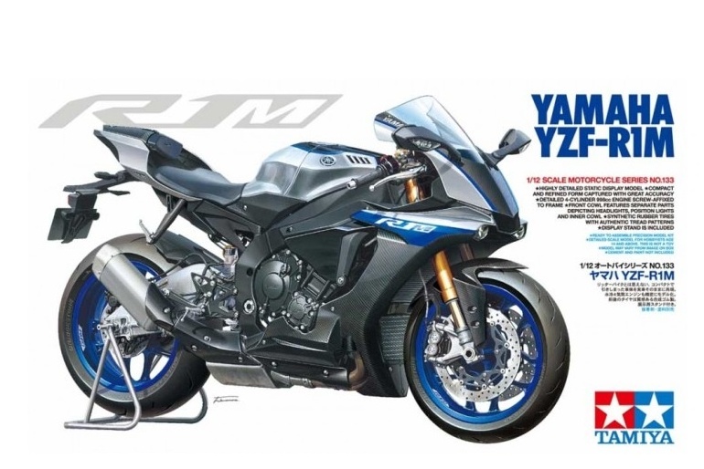 14133  автомобили и мотоциклы  Yamaha YZF-R1M  (1:12)