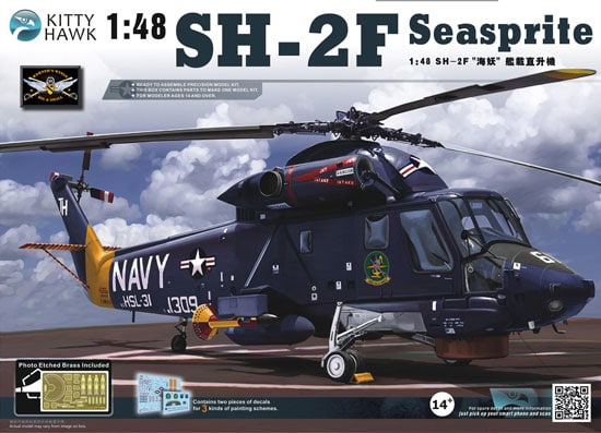 KH80122  авиация  SH-2F Seasprite  (1:48)