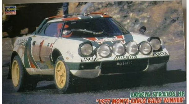 25032  автомобили и мотоциклы  Lancia Stratos  (1:24)