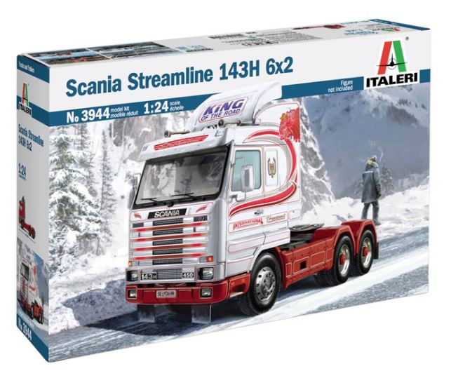 3944  автомобили и мотоциклы  Scania Streamline 143H 6x2  (1:24)