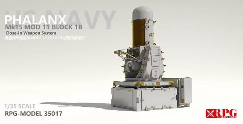 35017  техника  и вооружение  US Navy Phalanx Block IA Close-In Weapon System  (1:35)