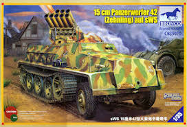 CB35070  техника и вооружение  15cm Panzerwerfer 42 auf sWS (1:35)