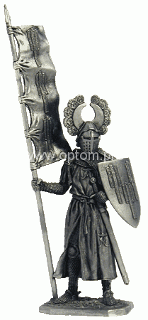 136 M  миниатюра  Рыцарь минезингер, 14в