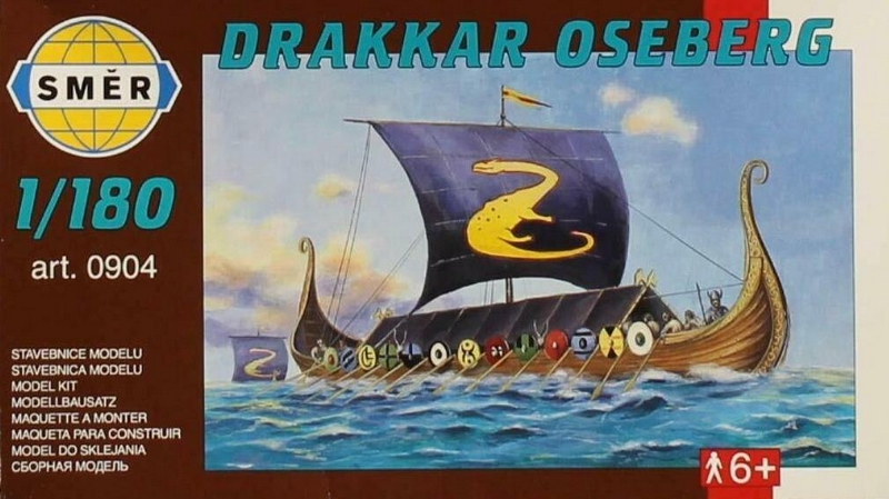 0904  флот  Drakkar Oseberg  (1:180)