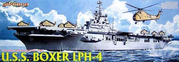 7070  флот  USS Boxer LPH-4  (1:700)