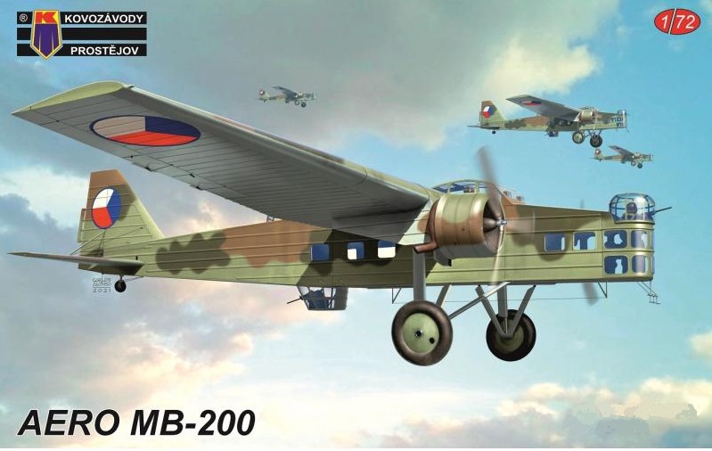 KPM0280  авиация  Aero MB-200  (1:72)