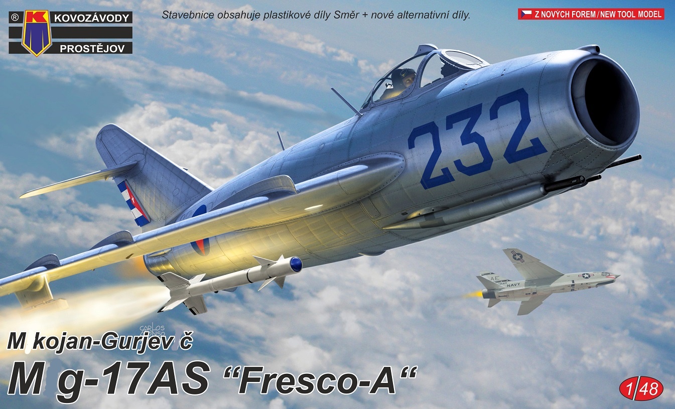 KPM4825  авиация  M&G-17AS „Fresco-A“  (1:48)
