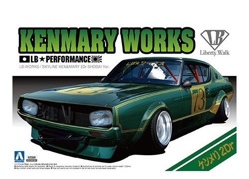 05921  автомобили и мотоциклы  Kenmary Works LB Performance Skyline Ken&Mary 2Dr  (1:24)