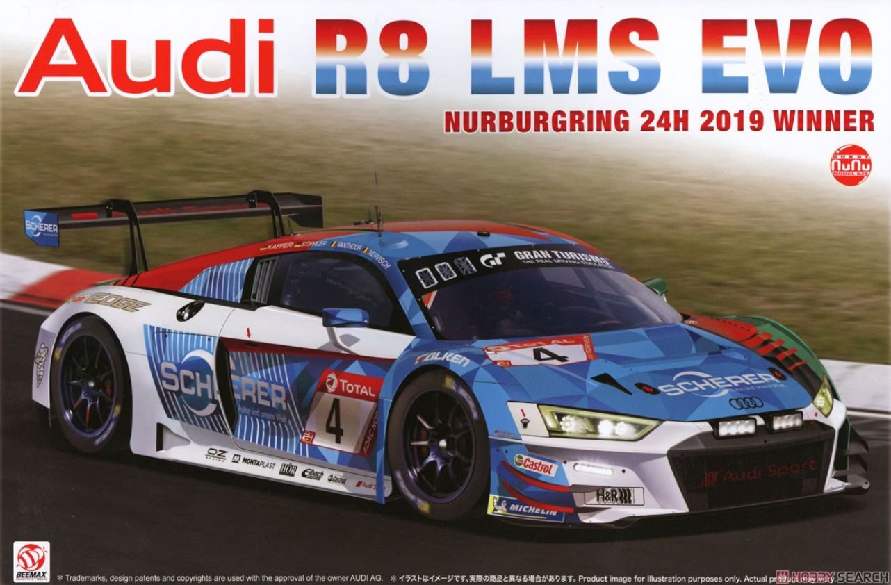 PN24026  автомобили и мотоциклы  Audi R8 LMS GT3 Evo - Nürburgring 24H 2019 Winner  (1:24)