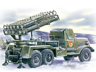 72591  техника и вооружение  БM-24-12 (1:72)