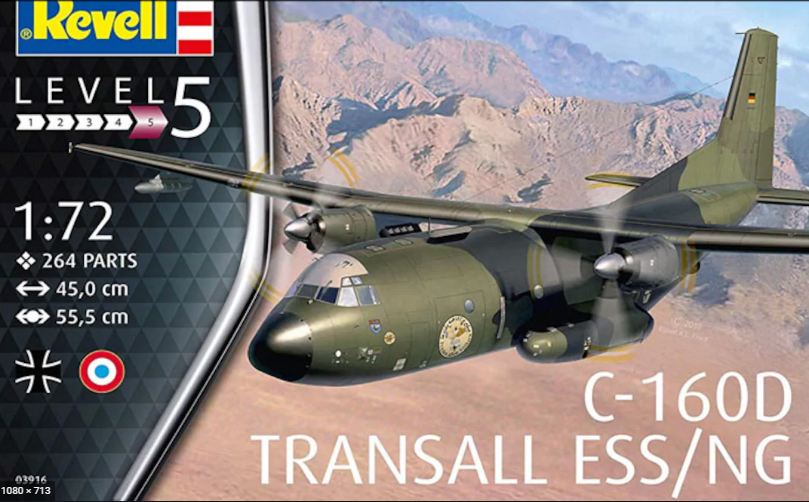 03916  авиация  C-160D Transall ESS/NG  (1:72)