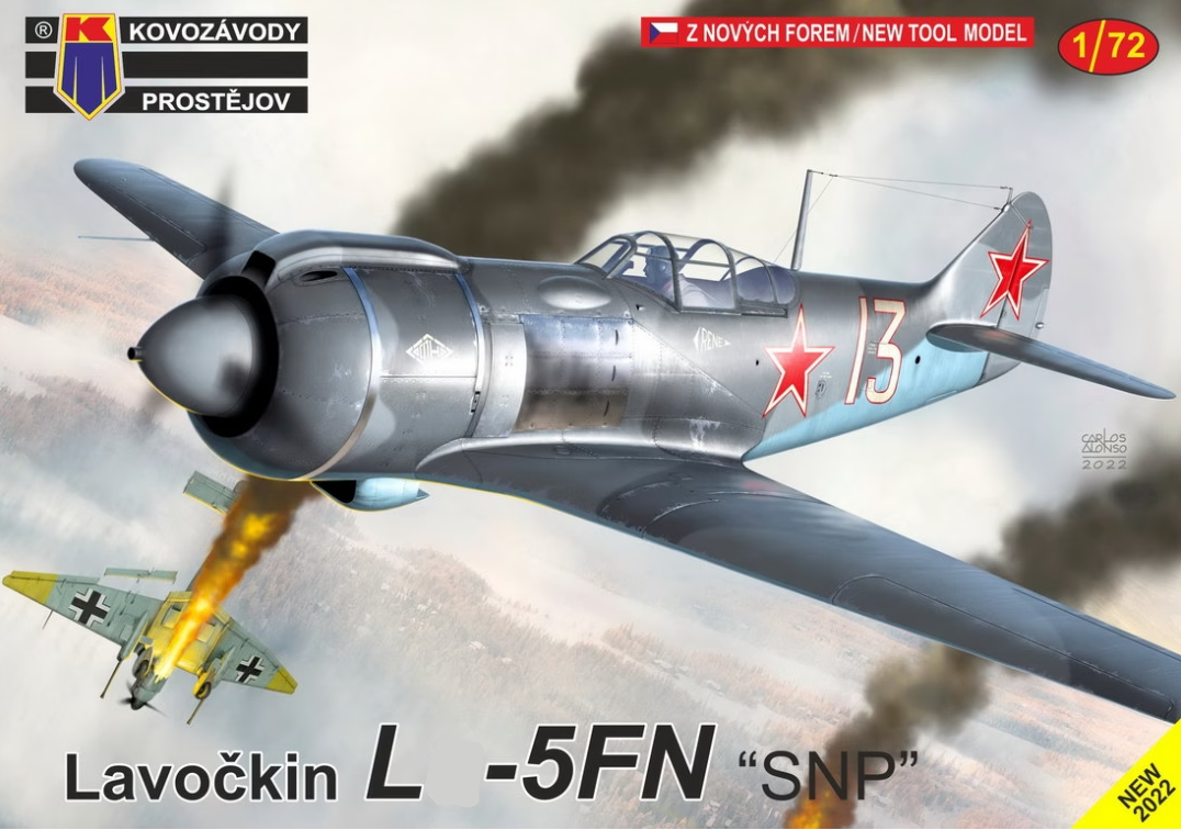 KPM0359  авиация  Lavochkin L@-5FN 'SNP'  (1:72)
