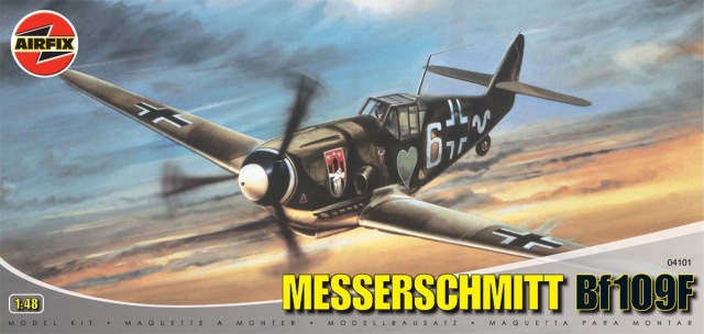 04101  авиация  Messerschmitt Bf 109F  (1:48)