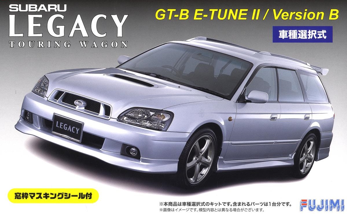 04751  автомобили и мотоциклы  Subaru Legacy Touring Wagon GT-B E-tuneII  (1:24)