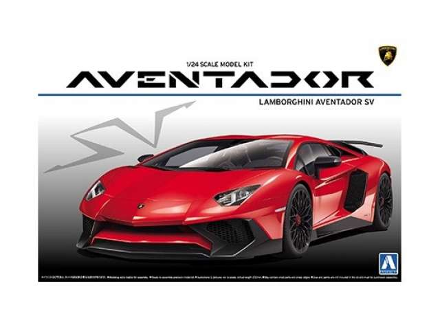 06120  автомобили и мотоциклы  Lamborghini Aventador LP750-4 SV  (1:24)