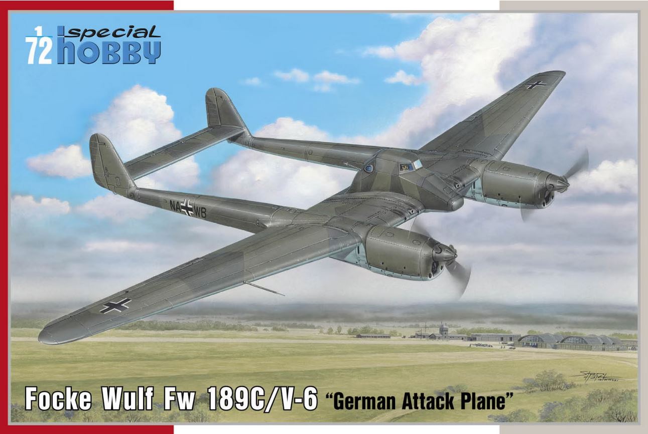 SH72432  авиация  Focke Wulf Fw 189C/V-6  (1:72)