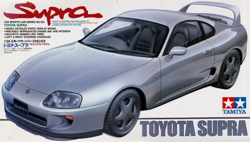 24123  автомобили и мотоциклы  Toyota Supra  (1:24)