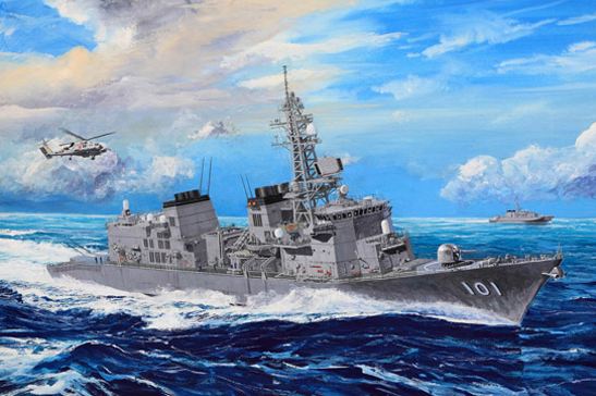 04537  флот  JMSDF MURASAME DESTROYER  (1:350)