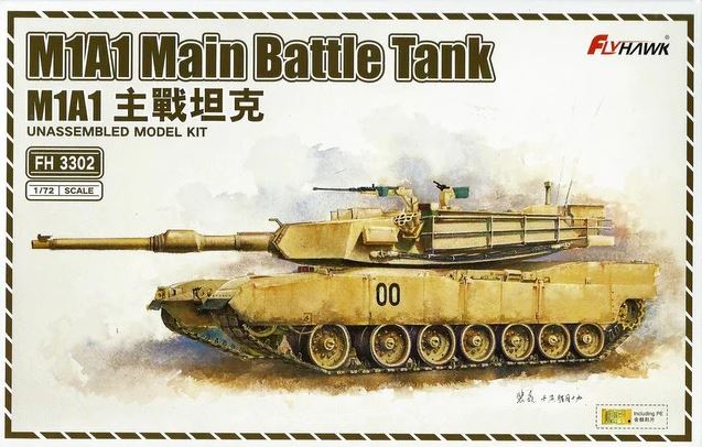 FH3302  техника и вооружение  M1A1 Abrams Main Battle Tank  (1:72)