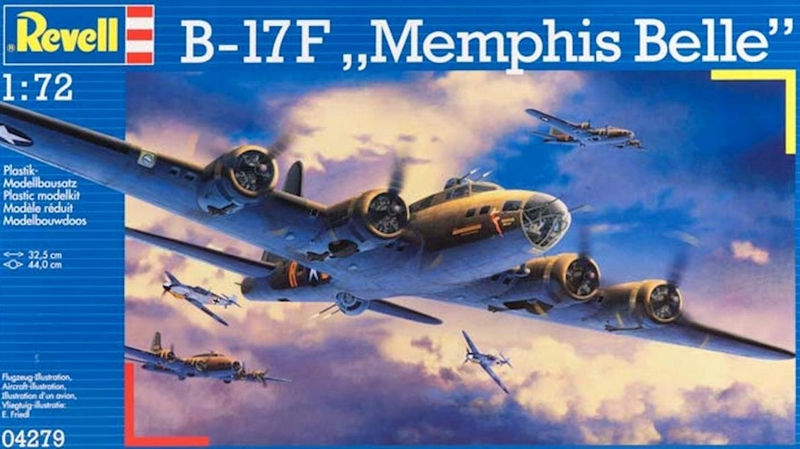 04279  авиация  B-17F Memphis Belle  (1:72)
