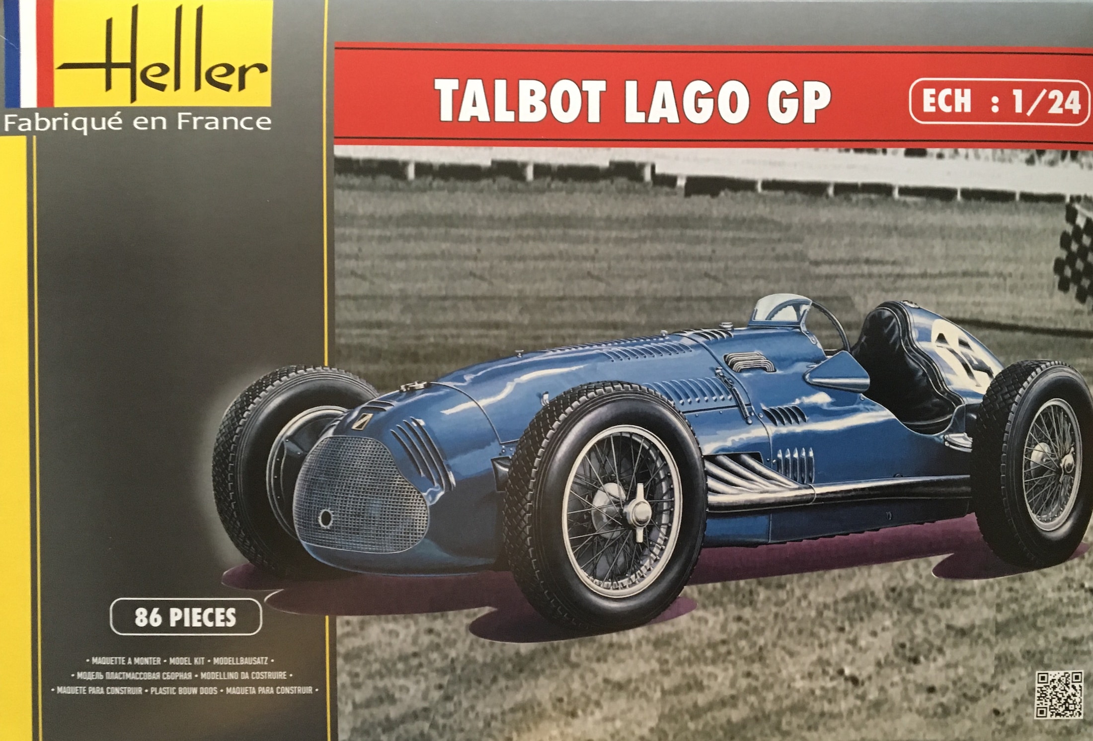 80721  автомобили и мотоциклы  Talbot Lago GP  (1:24)