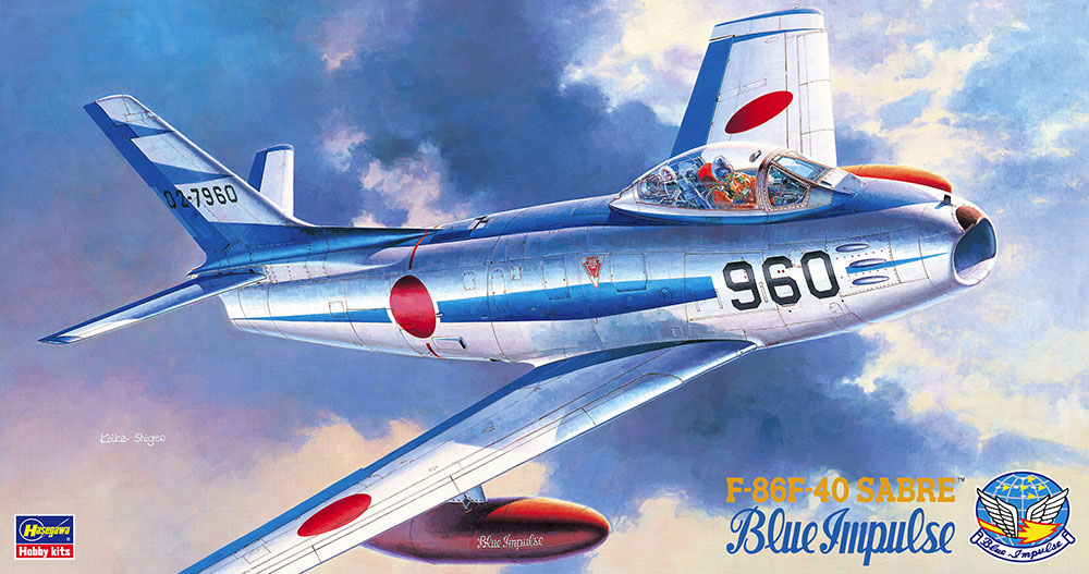 07215  авиация  F-86F-40 Sabre 'Blue Impulse'  (1:48)