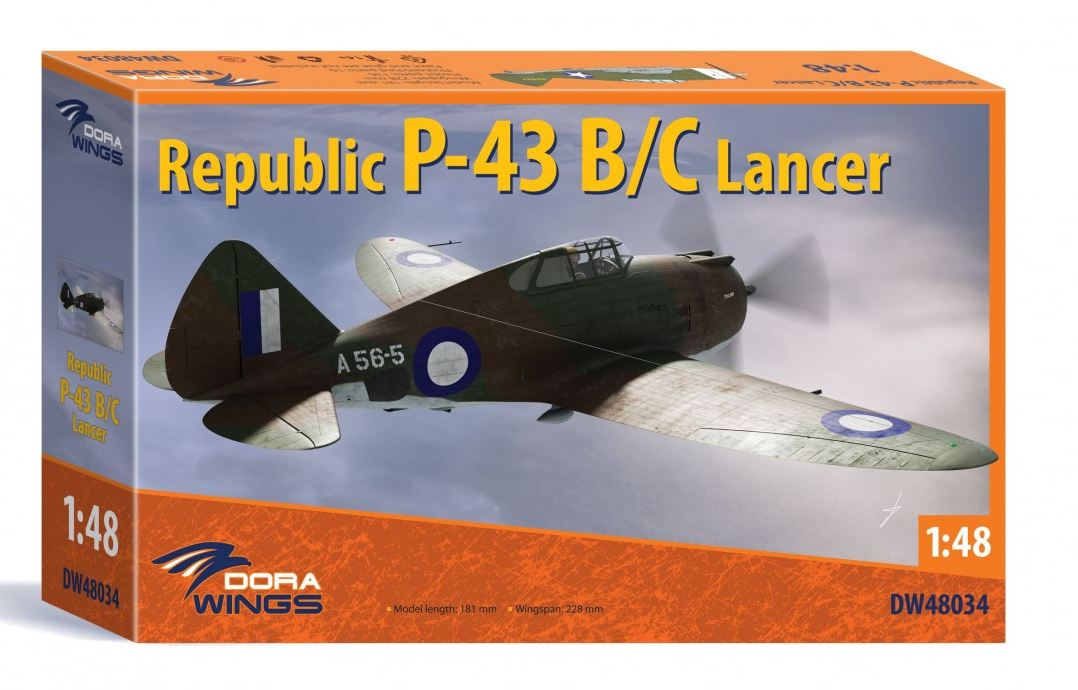 DW48034  авиация  Republic P-43 B/C Lancer  (1:48)