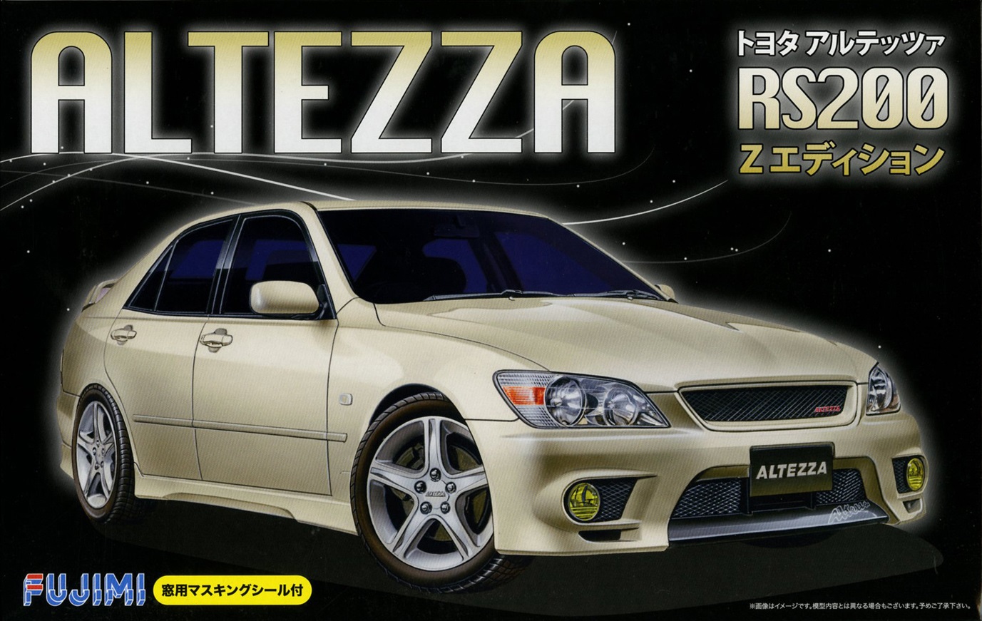 03950  автомобили и мотоциклы  Toyota Altezza RS200 Z Edition  (1:24)