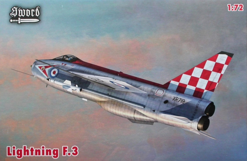72082  авиация  BAC Lightning F.3  (1:72)