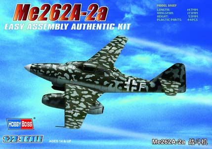 80248  авиация  Me262A-2a  (1:72)