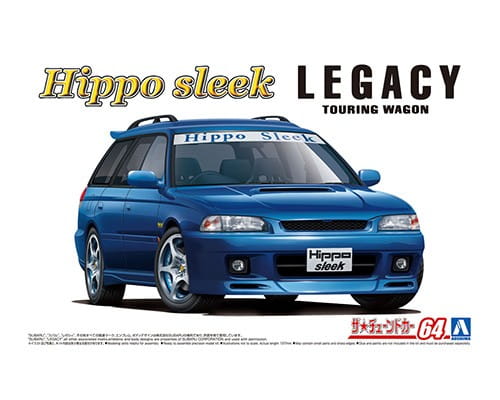05800  автомобили и мотоциклы  Hippo Sleek Legacy Touring Wagon  (1:24)