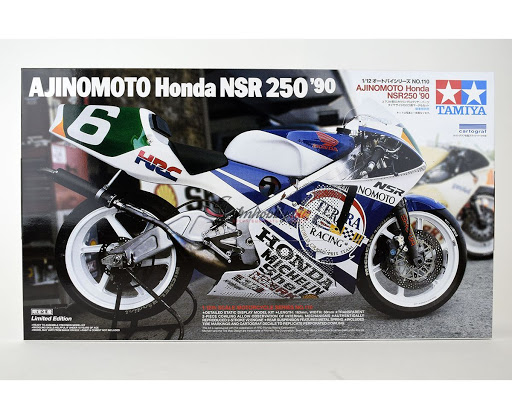 14110  автомобили и мотоциклы  Honda NSR250 Ajinomoto  (1:12)