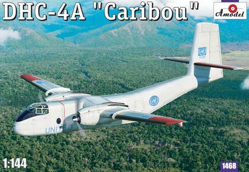 1468  авиация  DHC-4A Caribou  (1:144)