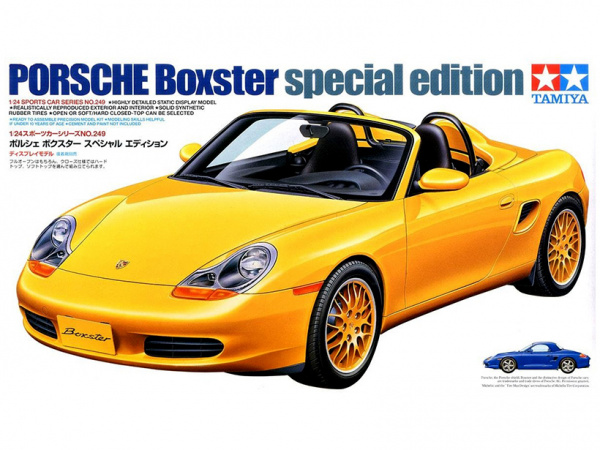 24249  автомобили и мотоциклы  Porsche Boxster special edition  (1:24)