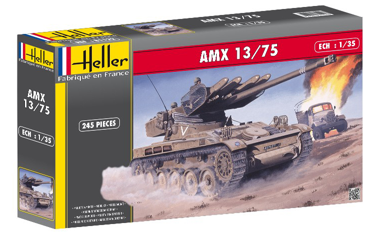 81122  техника и вооружение  AMX 13/75 Lance SS11 (1:35)