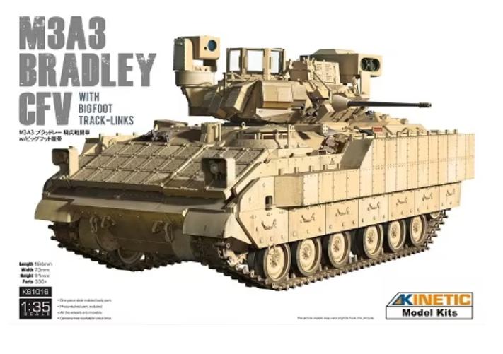 K61016  техника и вооружение  M3A3 Bradley CFV  (1:35)