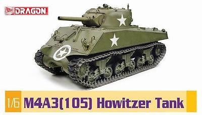 75046  техника и вооружение  M4A3(105) HOWITZER TANK  (1:6)