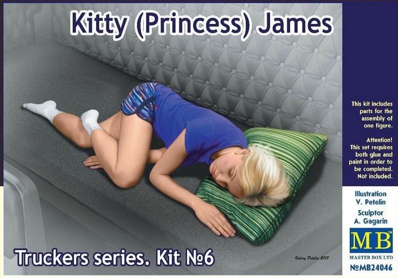 MB24046  фигуры  Kitty (Princess) James Truckers series  (1:24)