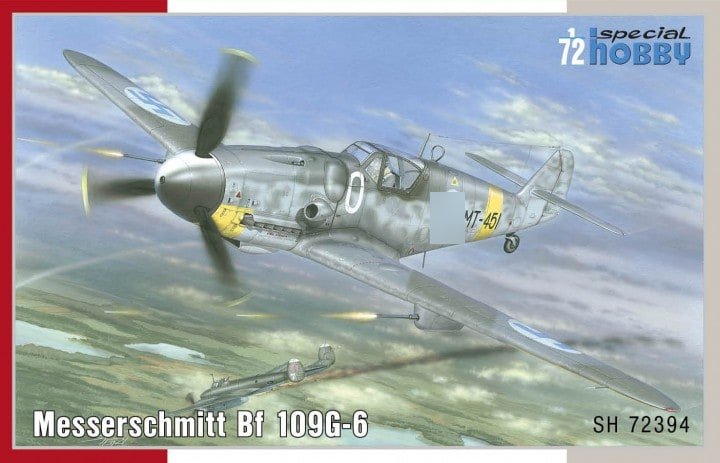 SH72394  авиация  Messerschmitt Bf 109G-6 "Mersu over Finland"  (1:72)