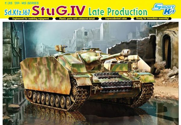 6612  техника и вооружение  Sd.Kfz.167 StuG.IV LATE PRODUCTION (SMART KIT)  (1:35)