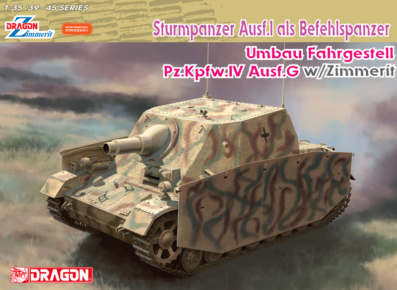 6819  техника и вооружение САУ Sturmpanzer Ausf.I als Befehlspanzer (1:35)