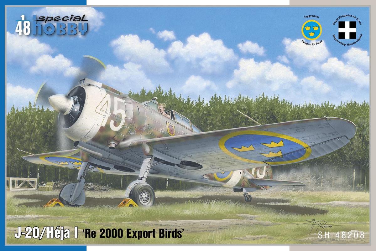 SH48208  авиация  J-20/Héja I 'Re 2000 Export Birds'  (1:48)