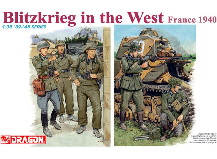 6347  фигуры Blitzkreig in the West (France 1940) (1:35)