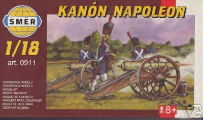 0911  техника и вооружение  Kanon Napoleon  (1:18)